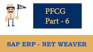 ERP SAP Basis  Net Weaver  Transaction PFCG Process Flow Part 6  SAP [upl. by Meehaf91]