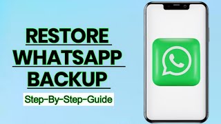 How to Restore WhatsApp Backup – Complete Guide [upl. by Nafets104]