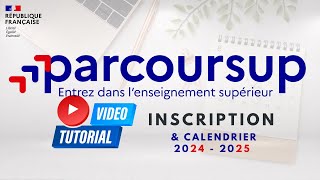 📅 Parcoursup 20242025  Dates Clés et tutoriel dInscription  Campus France [upl. by Eerehs721]