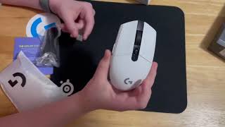 Logitech G305 mouse review And Fortnite gameplay [upl. by Arikihs534]