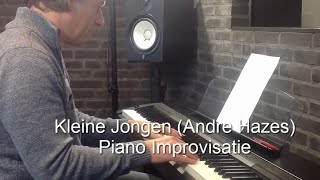 Kleine Jongen André Hazes Piano Improvisatie Rene Knops [upl. by Joshia]