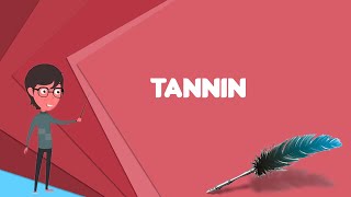 What is Tannin Explain Tannin Define Tannin Meaning of Tannin [upl. by Nole]