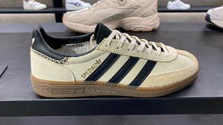 Adidas Handball Spezial Wonder WhiteCore BlackMagic Beige  Style Code IE3698 [upl. by Ailedroc557]