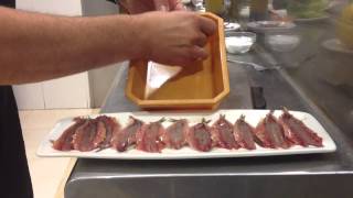 COMO HACER ANCHOAS MARINADAS EN TEMPURA GUILLE RODRIGUEZ [upl. by Rutter]