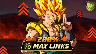 La SKILL MAS ROTA del JUEGO LR CARNIVAL GOGETA BLUE 200 FULL LINKS RAINBOW STAR SHOWCASE  Dokkan [upl. by Delahk439]