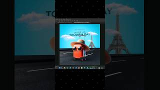 Tourism Day poster design tutorial in Malayalam😍❤️  pcartz [upl. by Ocinemod]