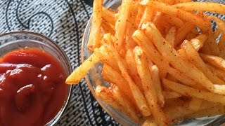 Air fryer recipes  French Fries using Air Fryer  Oil Free Frying  Potato Fries No oil recipe [upl. by Ddet]