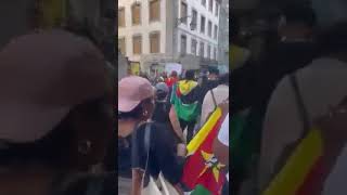 MANIFESTAÇÃO MOÇAMBICANOS EM LISBOA PORTUGAL [upl. by Channing]