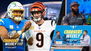 Herbert vs Burrow ChargersBengals SNF Preview  LA Chargers [upl. by Audrye103]