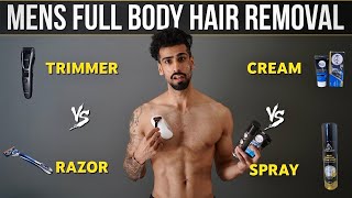 Best Methods To REMOVE BODY HAIR For Men  Abhinav Mahajan [upl. by Yerbua997]