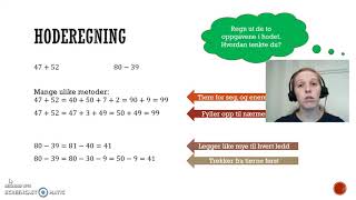 Hoderegning og multiplikasjon og divisjon med 10 [upl. by Eelarual]