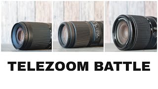 BEST EMOUNT TELEZOOM Tamron 70300mm vs Sigma 100400mm vs Sony 70300mm [upl. by Ishii188]