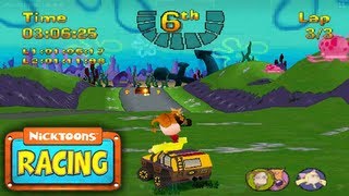 Lets Play Nicktoons Racing Part 7  Cup 1 Hard [upl. by Avehsile]