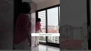 Floor lifting sliding window installation case [upl. by Ragucci294]