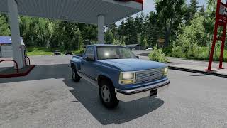 BeamNGdrive Freeroam East Coast USA  1992 Gavril D15 4WD Custom [upl. by Wilda]