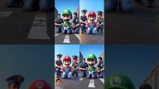 ❤️ Evolution Mario and Luigi 💚 Arrested by Police 😭 supermario luigi mario police [upl. by Magnolia196]