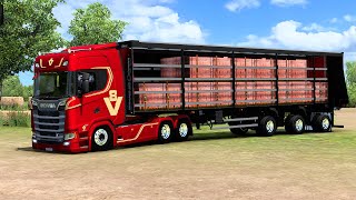 Colocando Pressao Scania S  Sider Librelato  Euro Truck Simulator 2 [upl. by Corwun]