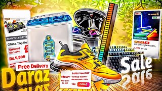 අඩුවට බඩු ගන්න තව දවසයි  Daraz Anniversary Sale  Daraz 99 Sale [upl. by Kristien]