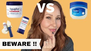 Aquaphor VS Vaseline 30 Yr PRO Makeup Artist Tested [upl. by Treble]