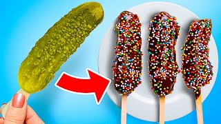 Hungry For Pranks  Cool DIY Food Pranks by 123 GO [upl. by Odareg603]