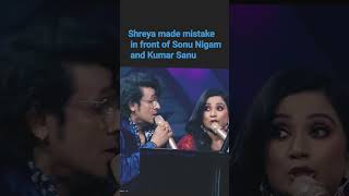 Shreya ghosal made mistake sonu nigam shreyaghoshal  sonunigam indianidol [upl. by Hough250]