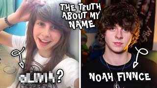 MY DEADNAME AND TERF CONSPIRACIES ABOUT MY NEW NAME…  NOAHFINNCE [upl. by Cordell]