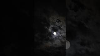 Full Moon and Clouds Timelapse  Night sky view  beautiful sky ❤️moon timelapse [upl. by Cazzie]