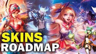 League Skin Roadmap  DRX Summer Event amp Star Guardian  League of Legends [upl. by Nodnnarb685]