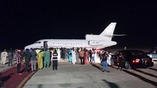 Yahya Jammeh finally leaves The Gambia [upl. by Brittne76]