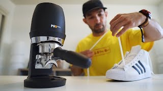 Puqpress Tamper Meet amp Greet  Not A Review Barista Tools  Real Chris Baca [upl. by Millie]