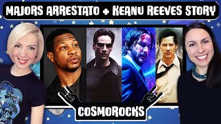 JONATHAN MAJORS ARRESTATO  KEANU REEVES STORY UN VERO EROE TRA CINEMA e VITA REALE COSMOROCKS [upl. by Okoyik]