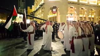 Traditional Arabic Sword Dance Doha Qatar [upl. by Uda]