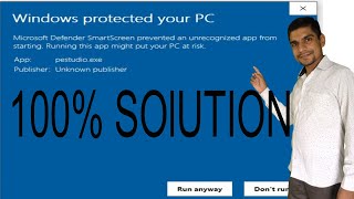 Defender SmartScreen prevented an unrecognized app from starting in windows  Smart screen off [upl. by Naarah319]