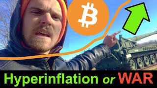 WHERE BITCOIN PRICE is Going Hyperinflation or War [upl. by Vowel]