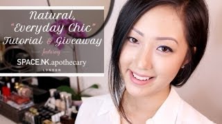 TUTORIAL Natural quotEveryday Chicquot Makeup amp Hair [upl. by Annairdna]