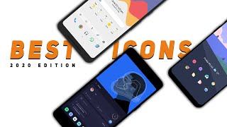 20 BEAUTIFUL Best Icon Pack For Android Customization 2020 Edition [upl. by Renrut]