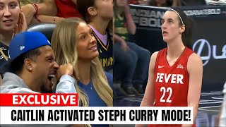 Caitlin Clark SHOCKS Everyone After Activating Steph Curry MODE  Indiana Fever vs Atlanta Dream [upl. by Leseil]