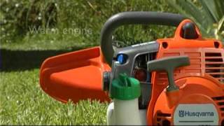 How to use a Husqvarna Brushcutter [upl. by Emilie330]