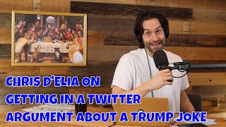 Chris DElia on Biden Trump and Twitter Arguments [upl. by Xonk]