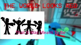 The World Looks Red with lyrics UTAU Kasane Teto and Defoko [upl. by Seabrook229]