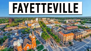 A Realistic TOUR of DOWNTOWN Fayetteville NC [upl. by Starlin]