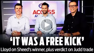 It was a free kick Access All Areas Grand Final edition  2018  AFL [upl. by Emelin]