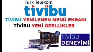 TİVİBU YENİ ÖZELLİKLER TİVİBU YENİ ÖZELLİKLER TANITIM TİVİBU YENİ MENÜ EKRANI [upl. by Robby]