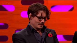 Gervais and Depp on Graham Norton  Part Two [upl. by Aihcsrop]