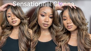 NEW Sensationnel Cloud 9 What Lace Glenna 13x6 HD Lace Front Wig Review [upl. by Schinica]