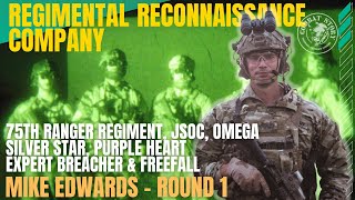 JSOC Regimental Reconnaissance Company OMEGA JSOCCIA Hunter Killers  Mike Edwards Round 1 [upl. by Huttan9]