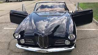 1957 BMW 503 Cabriolet restored by RPMStylingcom [upl. by Nalrah111]