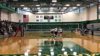 Grayslake North High School vs Grayslake Central High School 20220908 Match 1 3rd Set [upl. by Snapp]