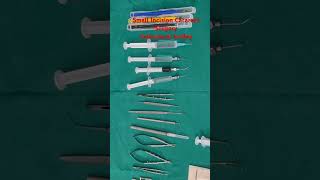 Small Incision cataract surgery Instrument trolley  Like Share Subscribe amp Follow 👍 [upl. by Kalfas]