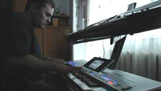 Demo Yamaha Tyros 4 Costel Vatamanu [upl. by Noryak]